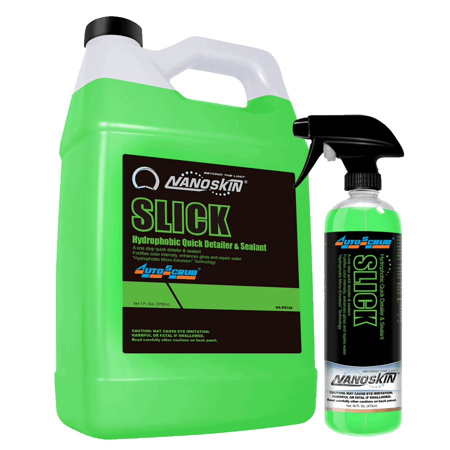 SLICK Hydrophobic Quick Detailer & Sealant – NANOSKIN Car Care Products